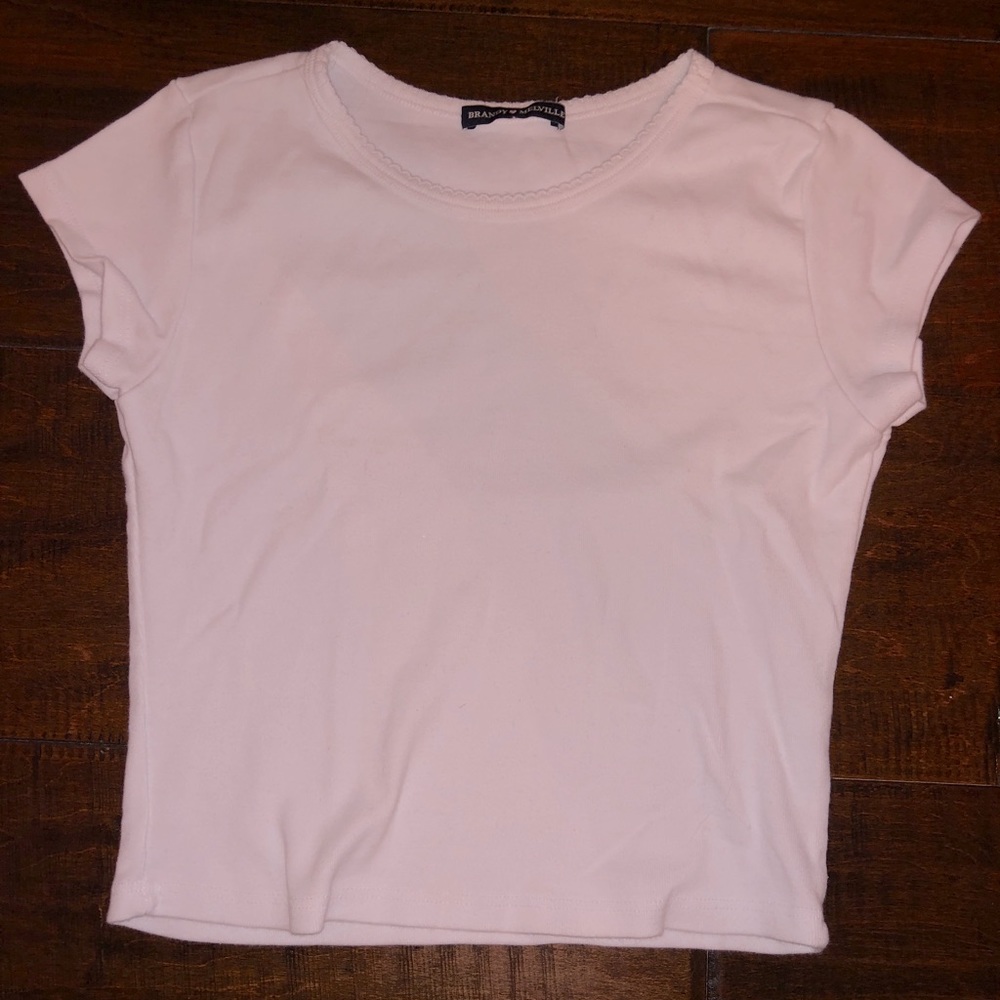 Brandy Melville White T-Shirt SIZE: small